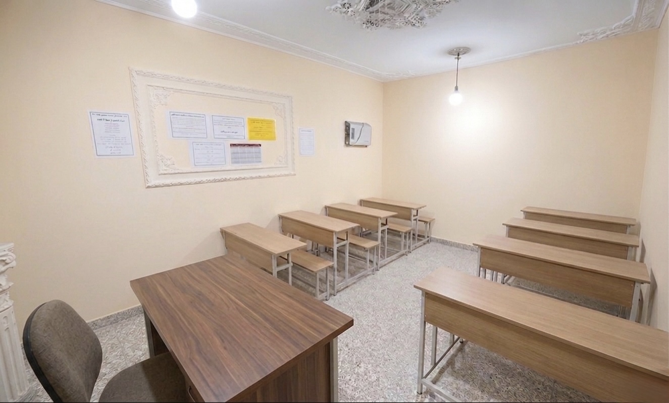 کلاس درس دبیرستان خیام