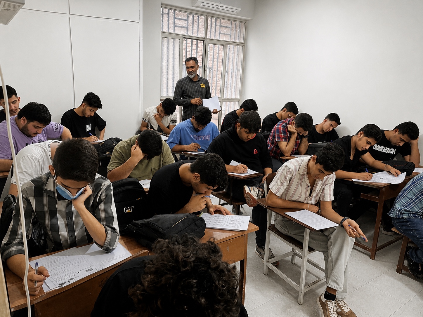 نظارت بر امتحانات دبیرستان خیام