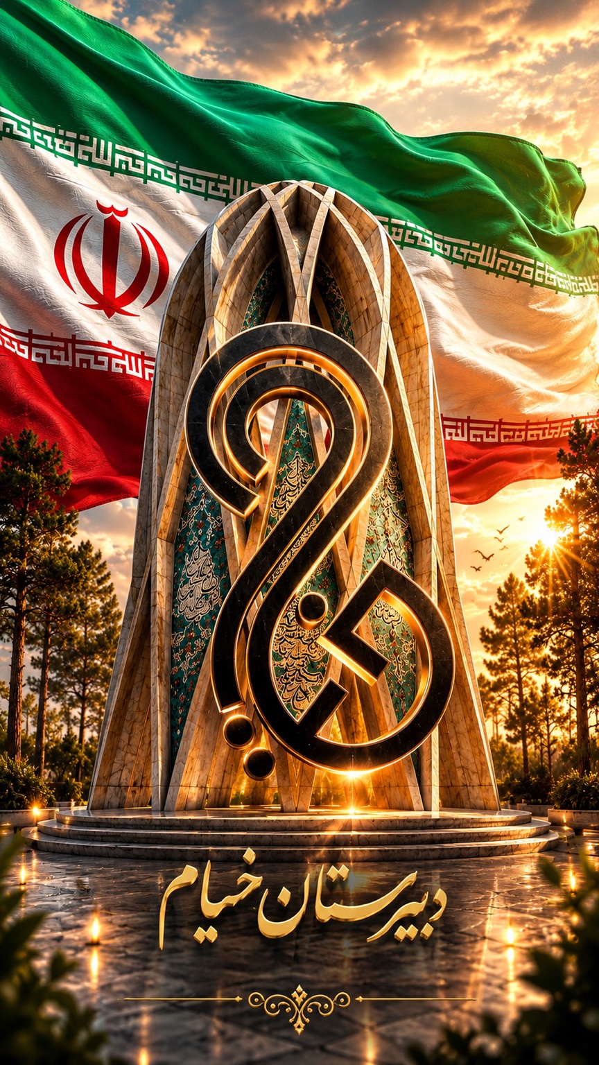 نشان دبیرستان خیام